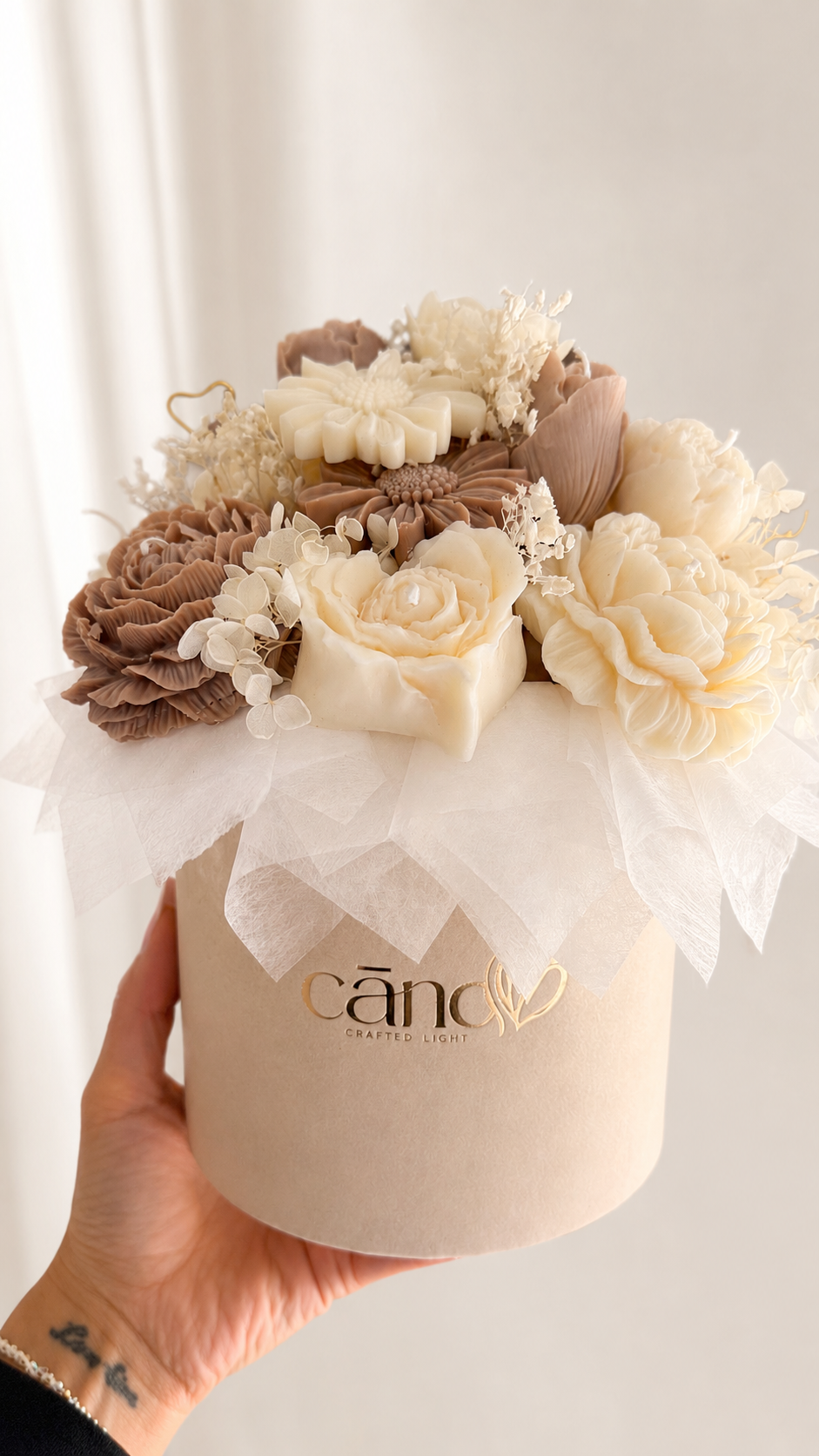Beige & Cream Large