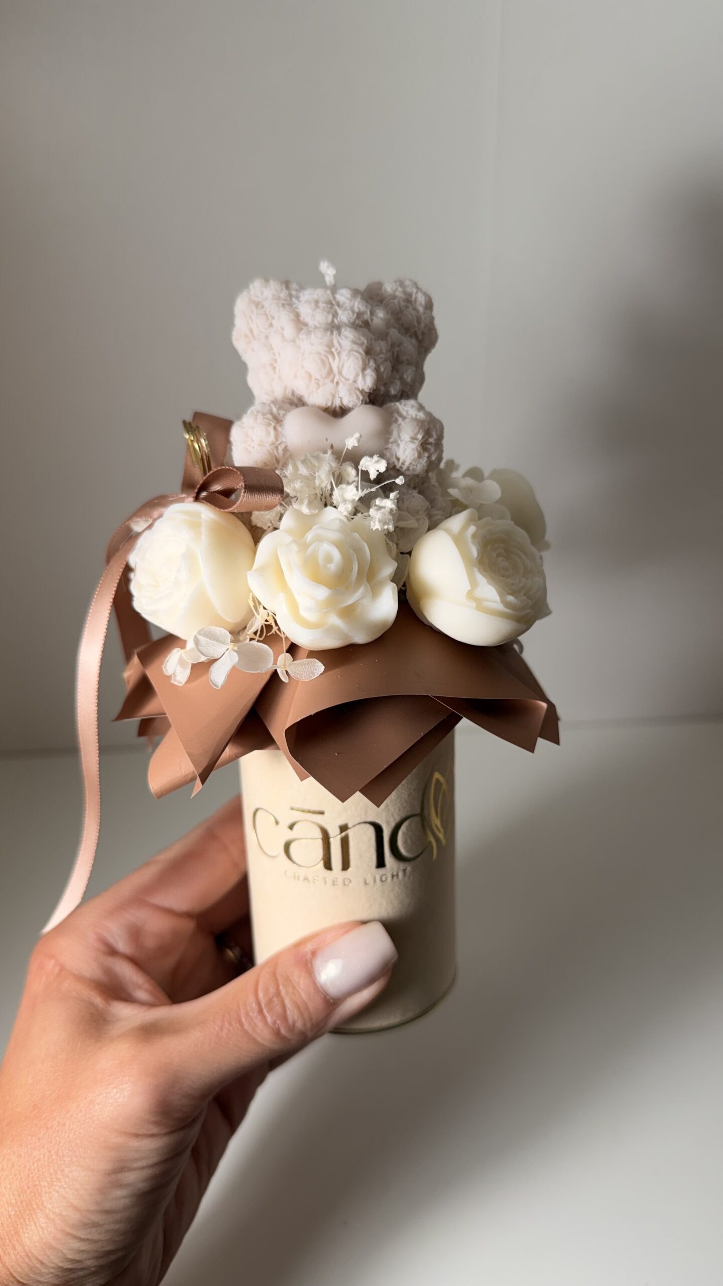 Beige & Cream Bear XS